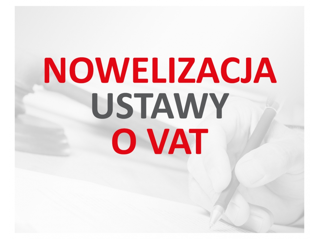 PRACOWNIA INTERNETOWA "PINT" Artur Nowak - Nowelizacja stawek VAT