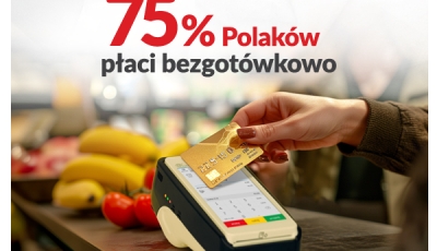 PRACOWNIA INTERNETOWA "PINT" Artur Nowak - 75% POLAKÓW PŁACI BEZGOTÓWKOWO